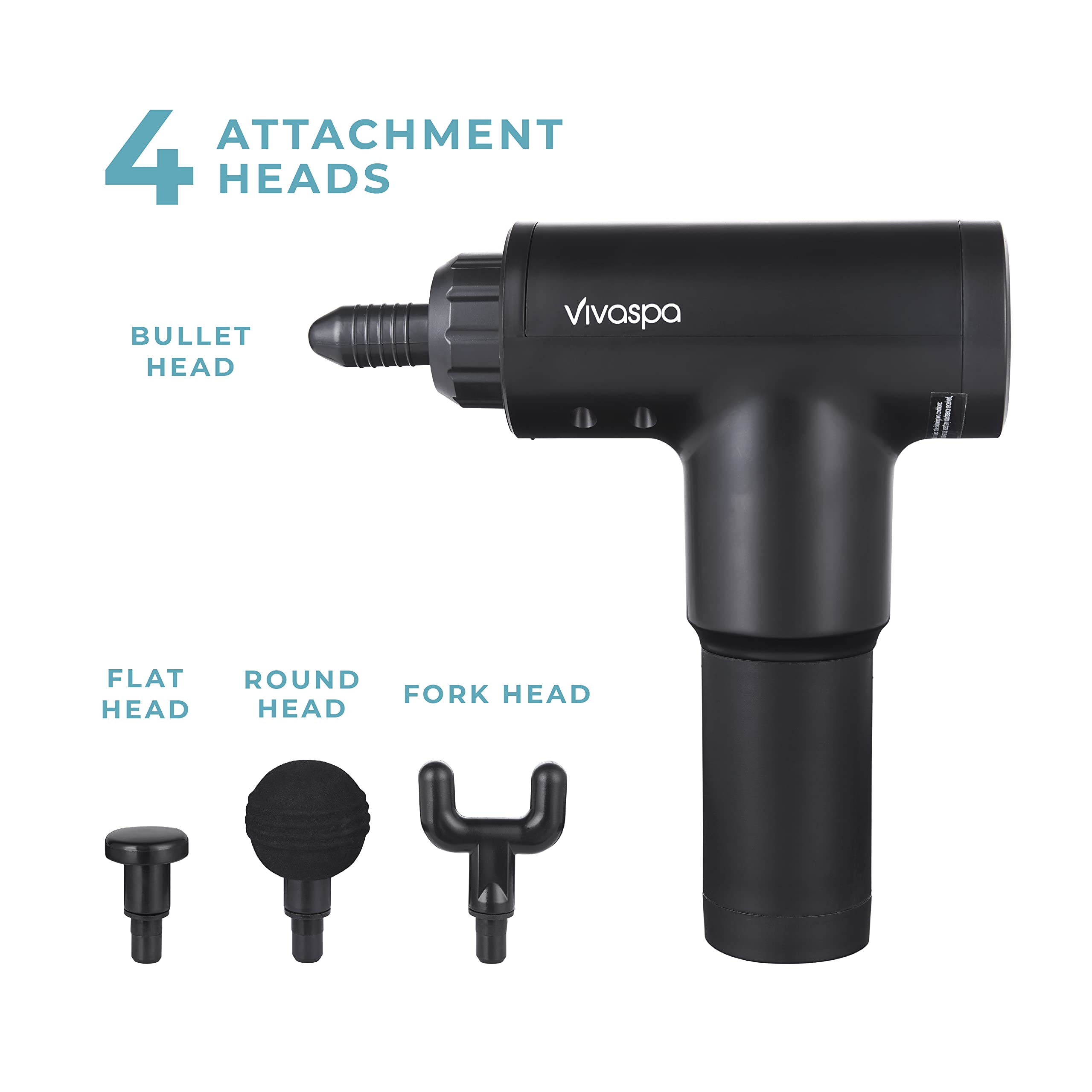 Amazon.com: Vivitar - Vivaspa Deep Tissue Massage Gun, Cordless